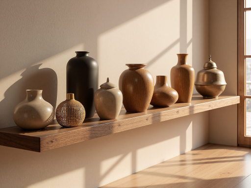 Elegant ceramic vase with smooth curves, matte finish, placed on light wooden surface